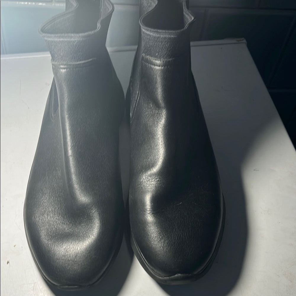 Cole Haan Sleek Black Ankle Booties